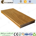 madeira composta e plástico de piso de concreto estampado